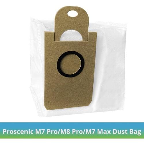 Proscenic M7 Pro/M8 Pro/M7 Max Dust Collector Accessories Dust Bag For Proscenic M7 Pro M8 Pro M7 Max Robot Vacuum Cleaner
