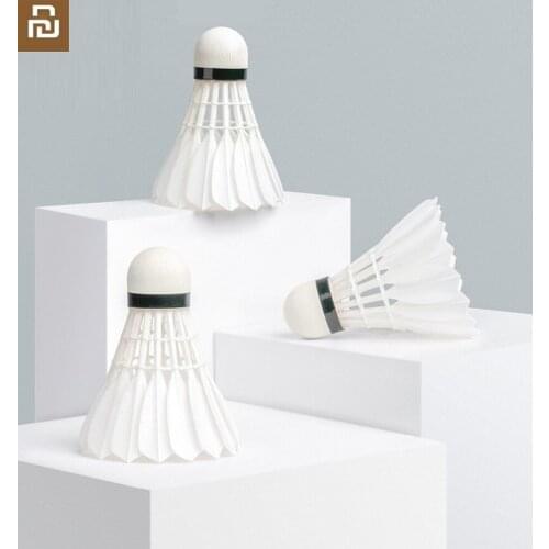 12pcs New doot duck feathers Badminton Balls Outdoor Sports Badminton Accessories strong and durable stable badminton