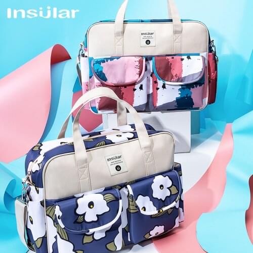 Diaper Bags Fashion One Shoulder Cross Carrying Portable Mommy Bag Waterproof Large Capacity Multifunctional Mother And Baby Out