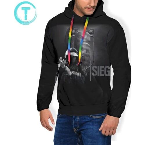Tom Clancys Rainbow Six Siege Hoodie Untitled Hoodies Polyester Long Pullover Hoodie Loose Large Hoodies