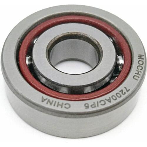 1pcs MOCHU 7200 7200AC 7200AC/P5 10X30X9 Angular Contact Bearings Spindle Bearings CNC ABEC-5 25 Contact Angle