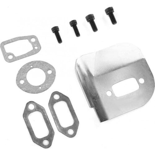 Deflector Heat Protection Cover Shield Kit Fit for Husqvarna 268K 272 272K 272S 272XP Chainsaw