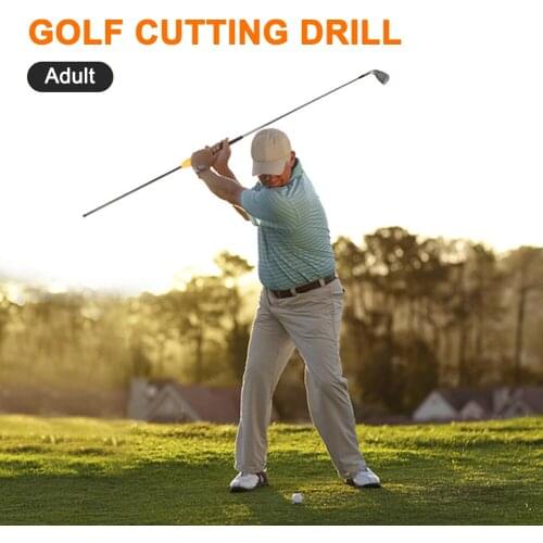 1 piece of golf swing trainer tool for beginners' gesture alignment correction golf beginner training auxiliary practice guide