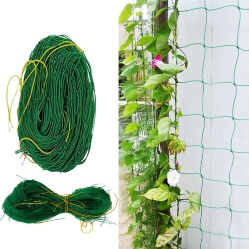 1Pc Garden Fence Millipore Nylon Net Climbing Frame Gardening Net Plant Fence Anti-bird Net Vegetable Plant Trellis Netting