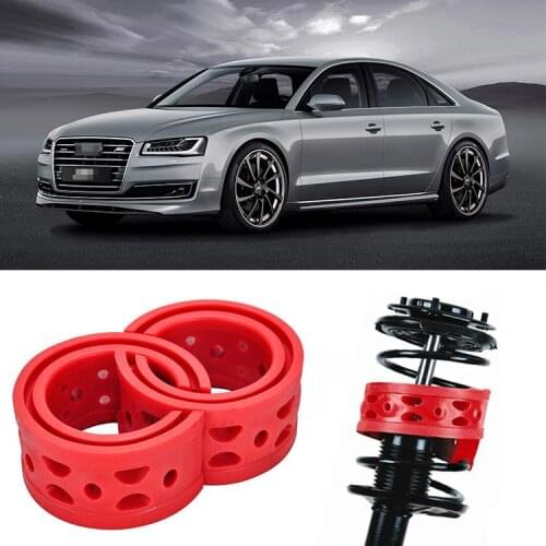 2pcs Size A Front Shock Suspension Cushion Buffer Spring Bumper For Audi A8
