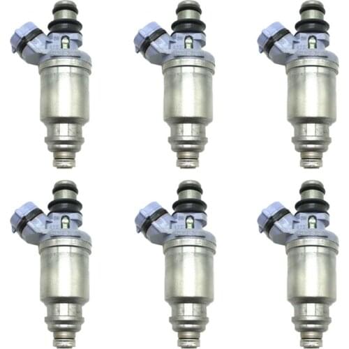 6pcs Fuel Injector Nozzle For Toyota CROWN CRESTA CHASER 1G-FE OEM:23250-70100 23209-70100