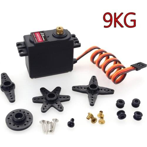 9kg Analog servo metal gear high torque for 1/8 1/10 RC Car Redcat Traxxas HPI HSP Kyosho Team Absima Hobao LRP DF FS
