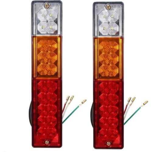 Car External Light LED 10-30V 20 LED Auto Car Bus Truck Lorry Rear Tail Light Indicator Led Trailer Light Warning Rear Side Lamp