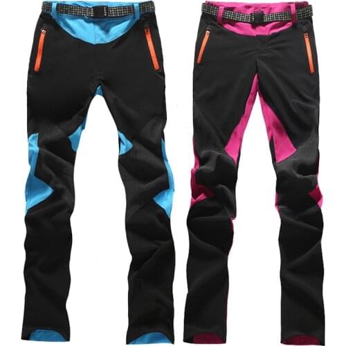 Summer Womens Quick Dry Pants Hiking Sports Outdoor Trousers Water Repellent Trekking Climbing Female Pants RA097