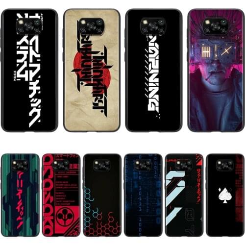 Cyber style punk For Xiaomi POCO M3 M2 C3 X3 NFC F2 F3 Pro X2 F1 Pro Mi Play Mix 3 A3 A2 A1 6 5 lite Phone Case