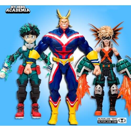 My Hero Academia Midoriya Izuku All · Might Kirishima Eijiro Action Model 7 inch Anime Figure Toys