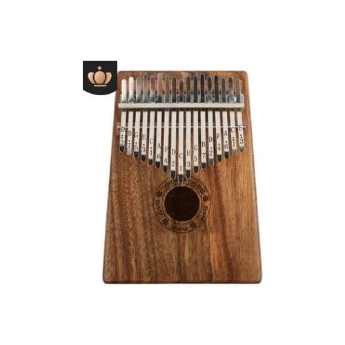 Veneer acacia wood Thumb piano Kalimba 17-tone finger piano beginners entry portable musical instrument kalimba finger piano