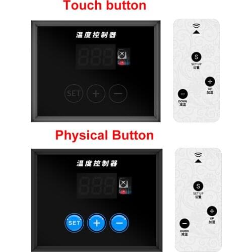 DC12V Infrared Smart Thermostat Digital LED Temperature Controller Cooling Heating Switch Термостат NTC Sensor IR Remote Control