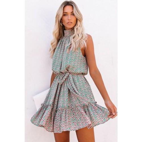 Зеленые летние платья INMOTENG China At AliExpress