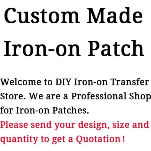 Custom Made Iron-on Patches For All Kinds Of Clothes