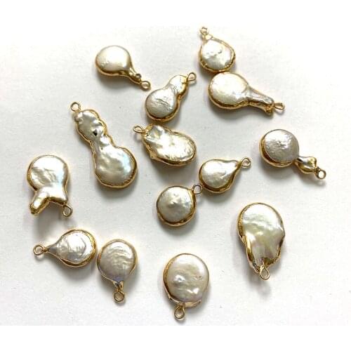 Beautiful Freshwater Pearl Drop Shape Classic Exquisite Small Pendant Chinese Oriental Fashion Charm Accessories Handmade Gifts