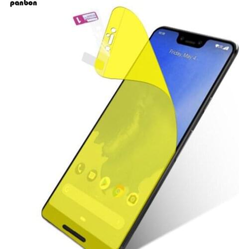9D Full Cover Soft Hydrogel Film For Google Pixel 2 3 2XL 3XL XL Screen Protector For google pixel 2 3 xl not glass