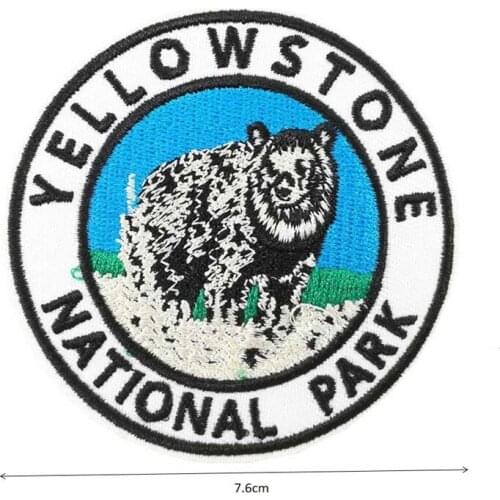 Custom Embroidered Logo Name Patches Iron on Customized Embroidery Design Badges for giveaway promotional gift