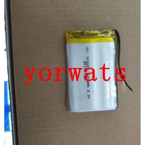 New Hot A Rechargeable Li-ion Cell 3.7V lithium polymer battery 503859 1500mah direct sale