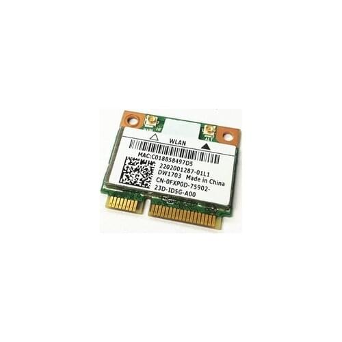 SSEA Wholesale for Dell DW1703 Atheros AR5B225 half Mini PCI-E 802.11b/g/n WIFI bluetooth 4.0 Wireless card