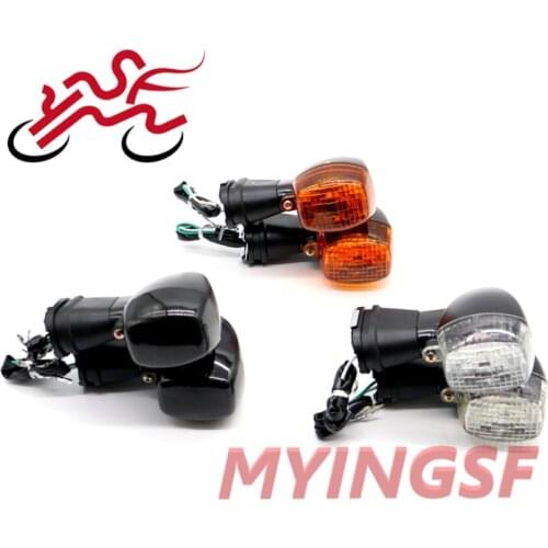 Front Turning Signals For KAWASAKI ZXR 250/400/750 KLE 250/400/500 ZR-7S Motorcycle Light Lamp Left/Right Accessories