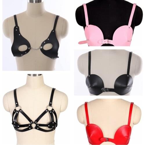 Harness Fashion Handmade PU Leather Harness Belts Body Bondage Waist Straps Rock Punk Stylish Accessories Chest Women Men Gothic