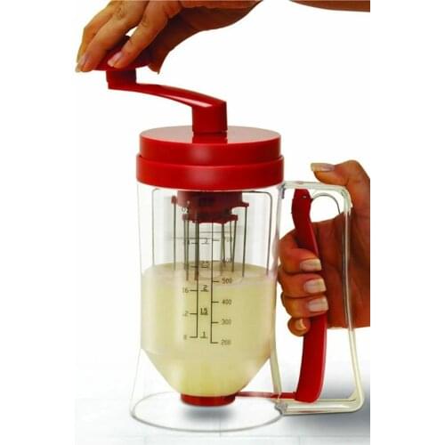 Manual Pancake Machine Mixer Crepe Machine Practical Pancake Machine Tool for Delicious Breakfast Fast Pancake Maker