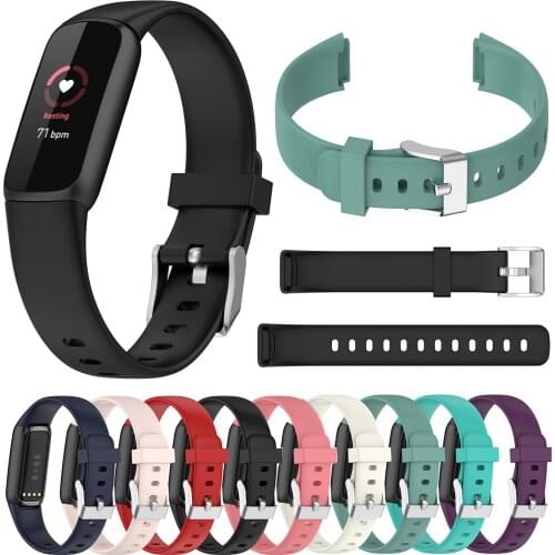 Silicone Wrist Strap For Fitbit Luxe Bracelet Belt Wristband For Fitbit Luxe Smart Watch Band