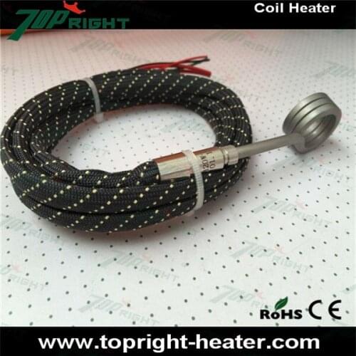 110VDC spiral hot runner heater heating element 20mm height 12.7mm