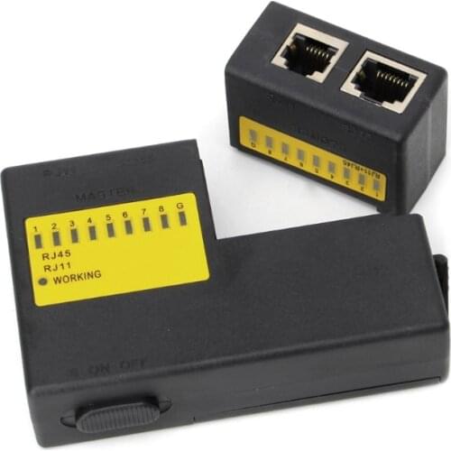 Super Mini Network LAN Cable Wire Cat5 RJ11 RJ45 Tester