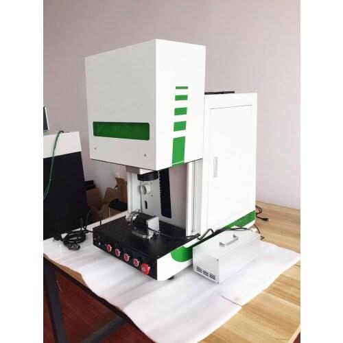 Enclosed Safety Protective Metal Fiber Laser Marking Machine 50W