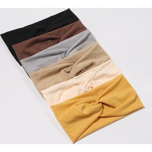 Womens Fashionable Headband Elastic Breathable Twisted Criss Cross Hair Bands Hair Accessories d88