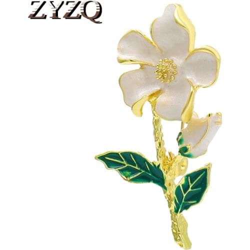 ZYZQ White Brooches For Clothes