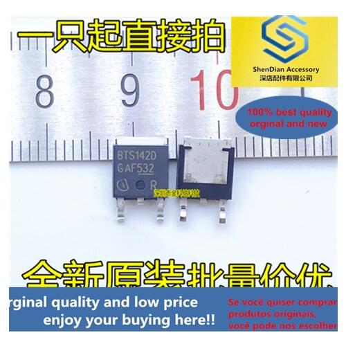 10pcs only orginal new BTS142D car computer board smart low-end power switch patch transistor specializing in car repair IC