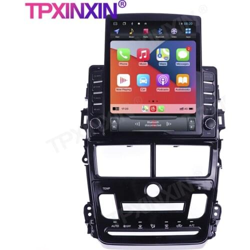 128G For Toyota Yaris Vios 2017+ Android 10 GPS Car Multimedia Player Head Unit Audio Radio Navigtion Tape Recorder Wifi Carplay