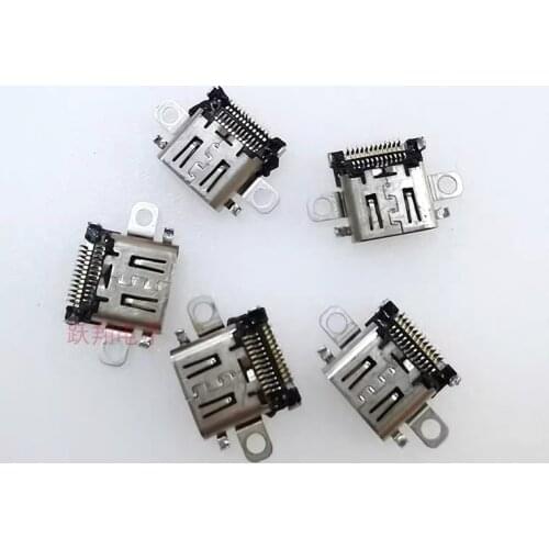 2pcs/Lot Original Used Type-C USB Socket Repair For Nintend Switch Lite