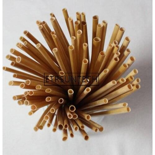 3200pcs Wheat Drink Straw Eco-Friendly Drinking Straws Biodegradable Disposable Party Straws Bar Kitchen Accessory
