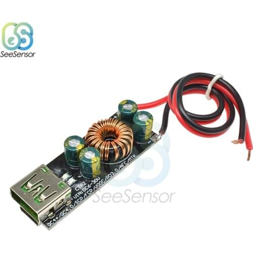 QC4.0 QC3.0 USB Type-C Mobile Phone Quick Charge Adapter 6 -35V Step Down Buck Boost Module for Huawei SCP/FCP Apple PD Qualcomm