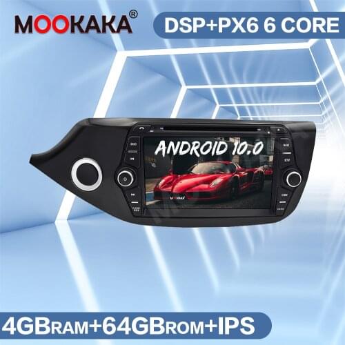 Android 10.0 4+64GB Multimedia Player Car Radio GPS Navigation Radio Tape Recorder For KIA CEED 2013 - 2016 Auto Audio Head Unit