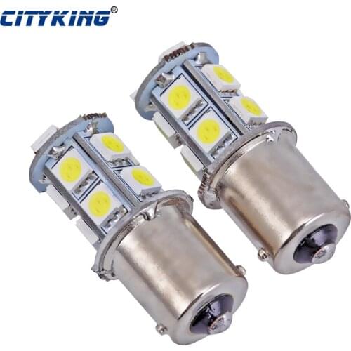 Free shipping 4pcs/lot 1156 13led 5050 smd Turn signal bulb 1156 led smd BA15S P21W LED Auto Car Signal Reverse Led Light