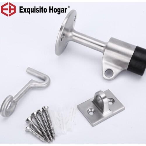 Stainless Steel 304 Door Blocker Anti-Collision Limiter Cartridge Wind-Proof Opening Fixer Anti-Theft Door Blocker Door Top