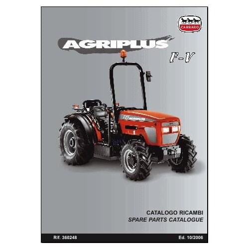 Carrado Agriplus, Agriup and AXLE Spare parts catalog