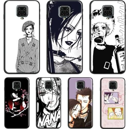 Nana Osaki Nana Manga For Xiaomi Redmi 9 9A 9C 9T K40 Funda For Redmi Note 10 Pro 8T 9S Note 9 8 7 Pro Soft Case
