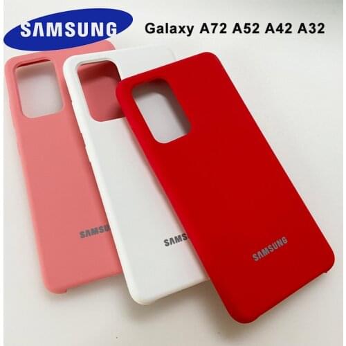 Samsung Galaxy A52 5G Phone Case Silicone Cover Soft-Touch Back Protective Case For Samsung Galaxy A72 A52 A42 A32 Case