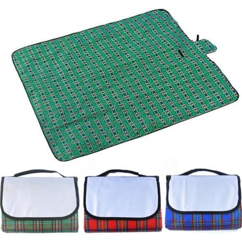 5 Size Foldable Oxford Beach Picnic Mat Waterproof Sleeping Portable Outdoor Travel Camping Pad Mat Moistureproof Blanket