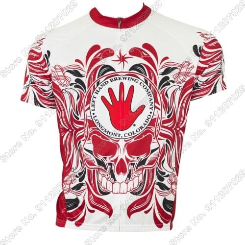 Men 2021 Left Hand Brewing Cycling Jersey Short Sleeve Summer Cycling Clothing Road Bike Shirts Mountain Bicycle Tops MTB Ropa