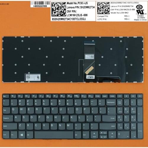 US New Keyboard for Lenovo Ideapad 320-17IKB 320-17ISK 320-17AST 320-17ABR 330-15IKB 330-17IKB V330-15ISK V330-15IKB S340-15IIL