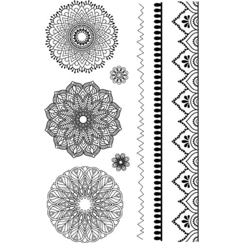 2021 New Mandala Silicone Clear Seal Stamp DIY Scrapbooking Embossing Photo Album Decorative Paper Card