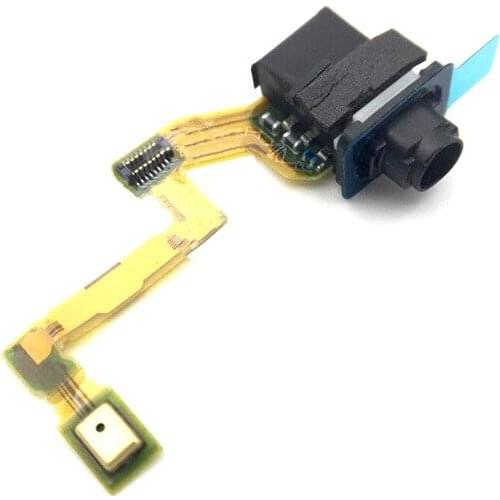 Genuine Audio Jack flex cable For Sony xperia Z5 E6653 E6683 E6633 E6603 Earphone jack flex for sony z5 Microphone Flex cable