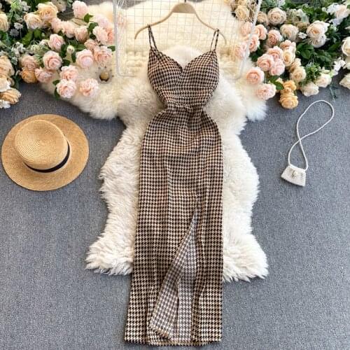 Летние платья в клетку Oytall China At AliExpress